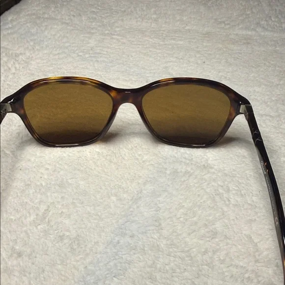 Persol Amber Sunglasses with Tortoise Shell Frame PO3369S Persol Sunglasses 122157 Amber Brown / Pirate Black  main image 4